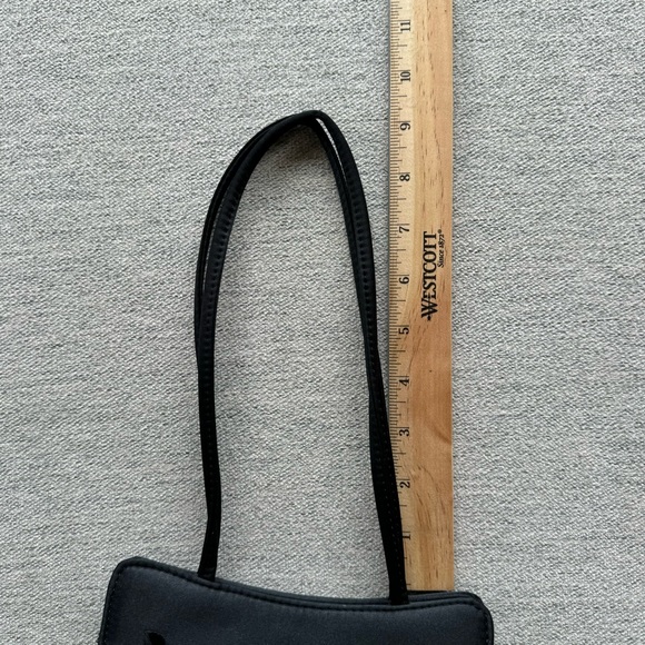 Gap satin handbag black embroidered - Picture 6 of 9